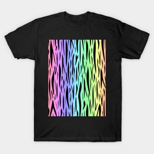 RAINBOW Tiger Stripes T-Shirt